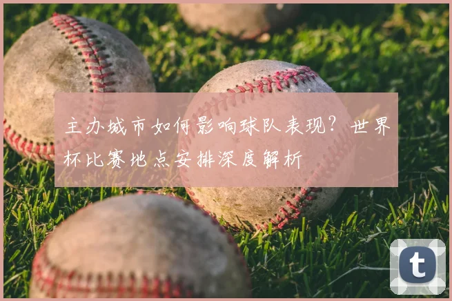 主办城市如何影响球队表现？世界杯比赛地点安排深度解析